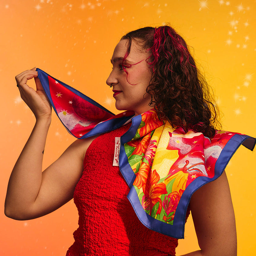 Aries Zodiac Knot Wrap