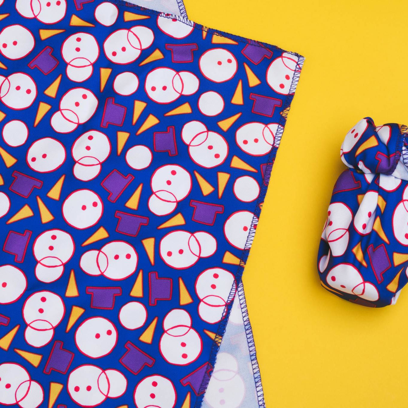 Deconstructed Snowman Knot Wrap