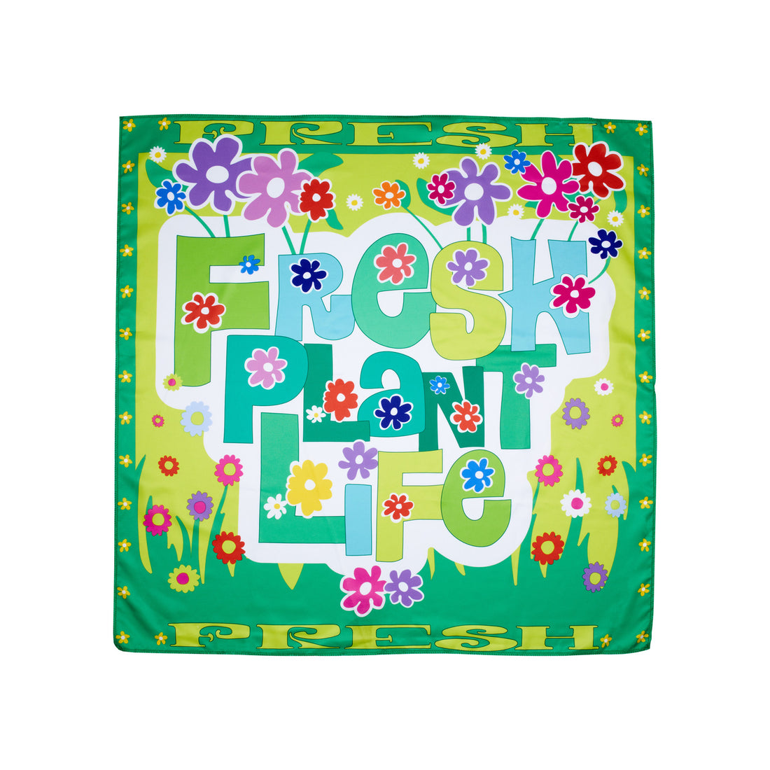 Fresh Plant Life Knot Wrap