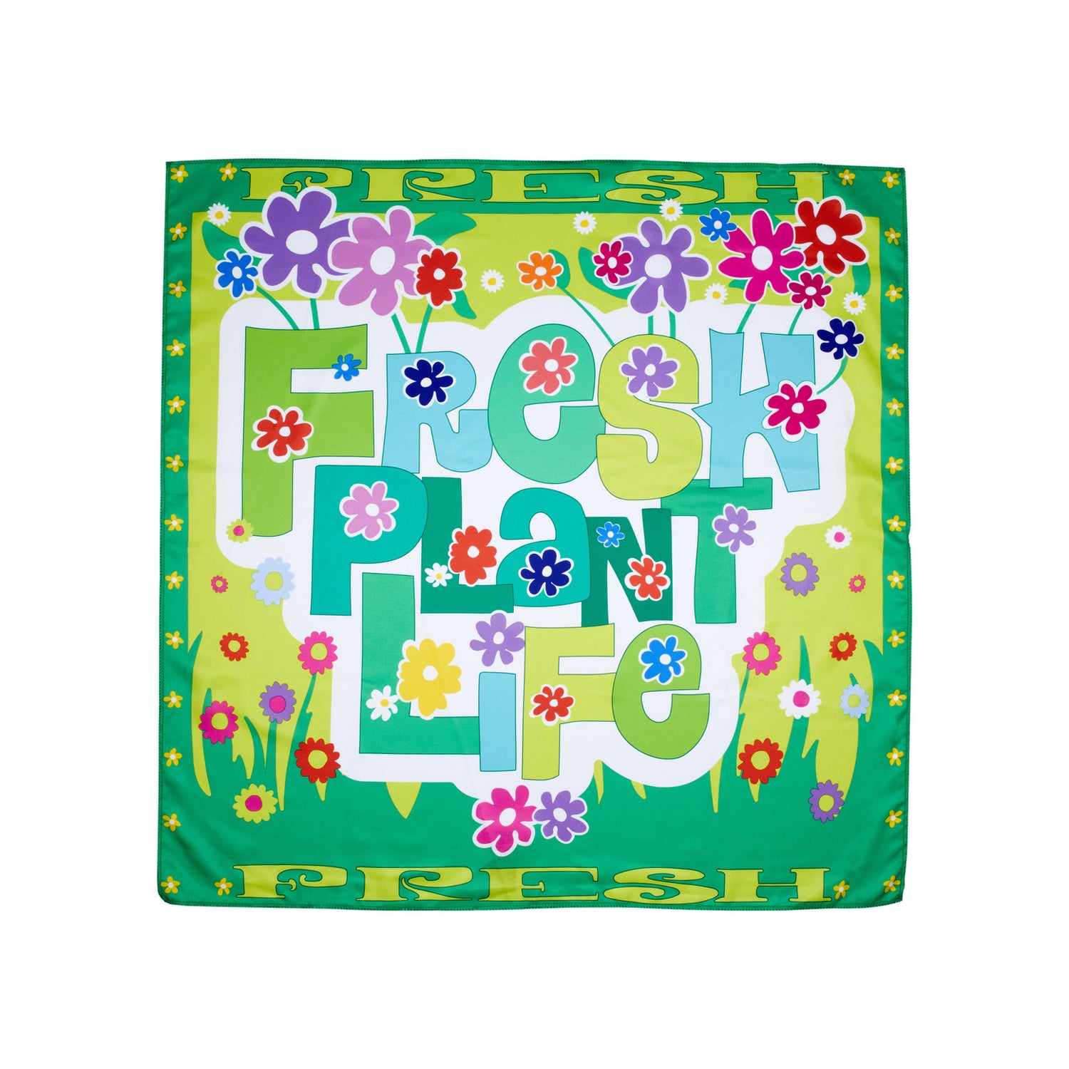 Fresh Plant Life Knot Wrap