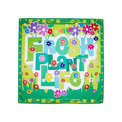 Fresh Plant Life Knot Wrap