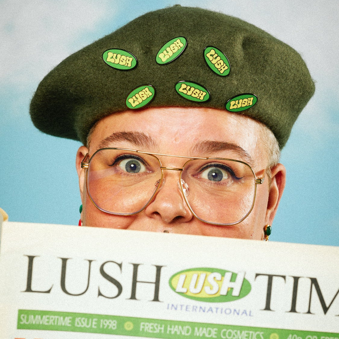 Retro Bubble Lush - Green/Yellow